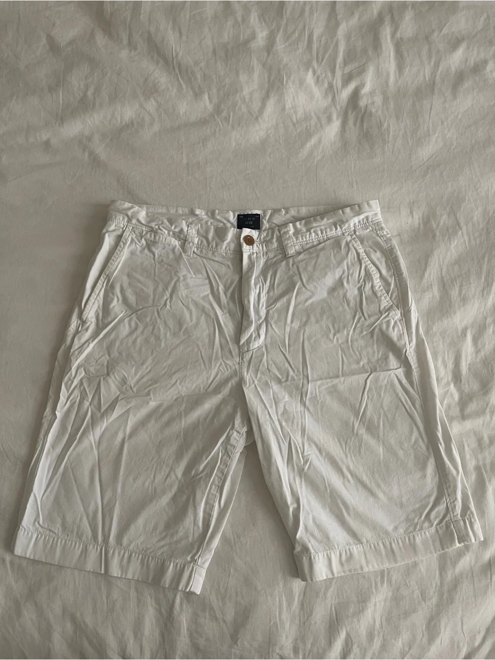 J. Crew white shorts